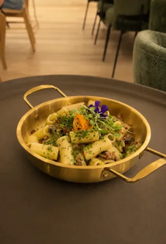 Pasta artesanal del restaurante italiano Da Vinci en Maracaibo